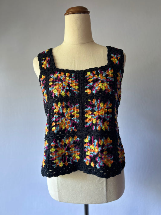 Handmade Crochet Tank Top – Size M/L