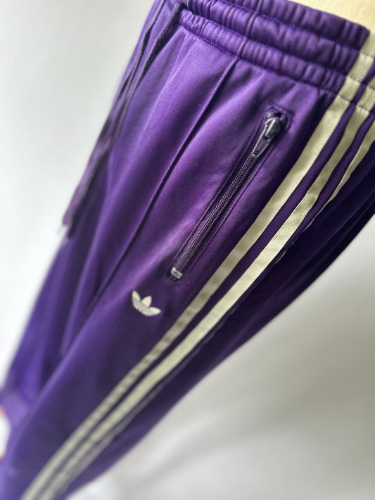 Adidas Purple Track Pants – Size 10