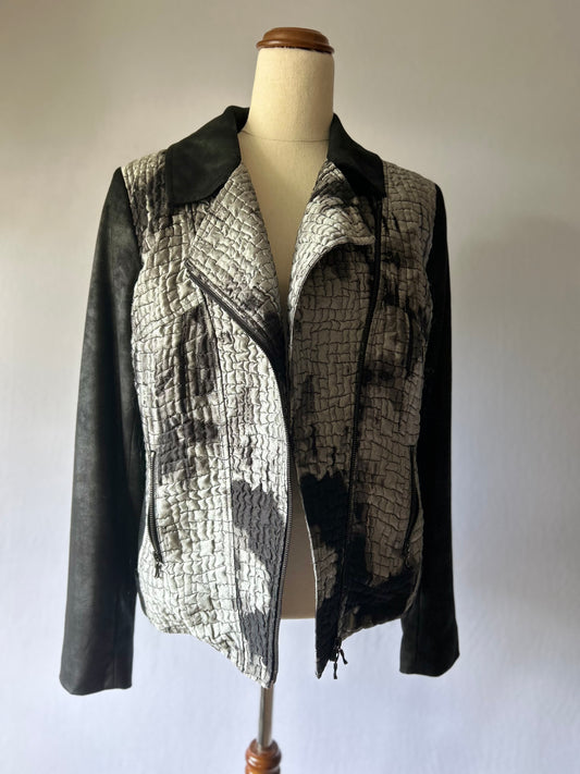 Jane Daniel’s Textured Jacket – Size 10, Made in New Zealand