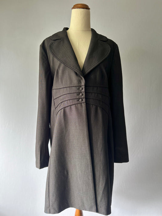 Staxs Tailored Longline Coat – Size 16