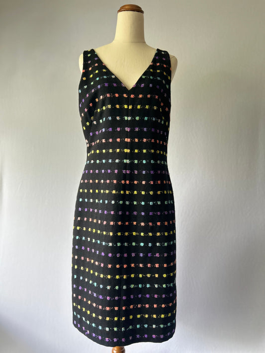 Diane von Furstenberg Rainbow Dot Dress – Size 8