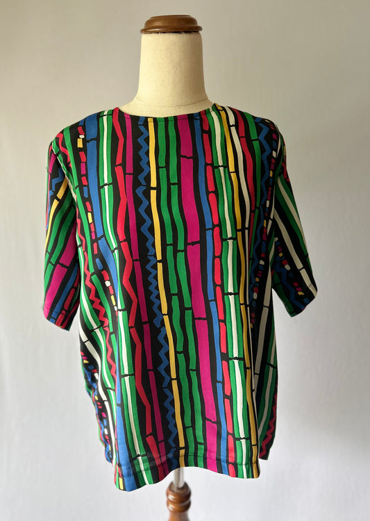 Vintage Katie’s colorful top – Size 12