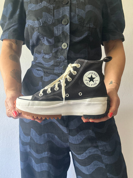 Converse Black Run Star Hike Trainers – UK 5.5 / EUR 38.5 / Men’s 6 / Women’s 7.5