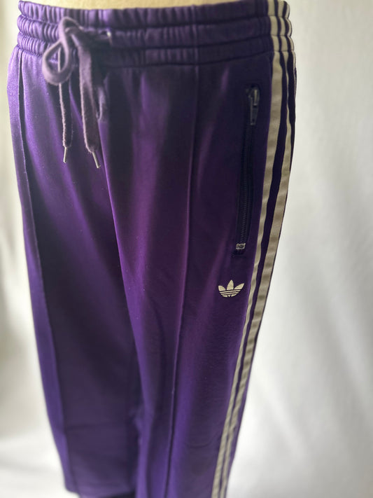 Adidas Purple Track Pants – Size 10