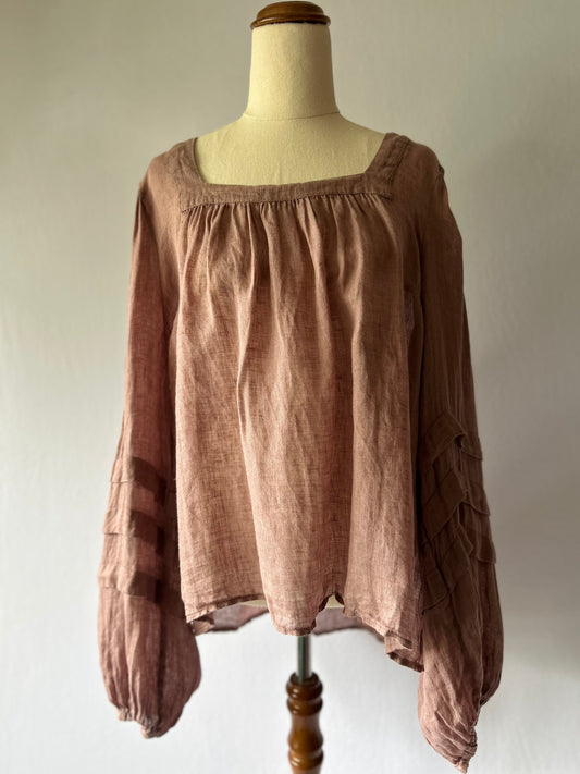 Max Linen Blouse – Size 12