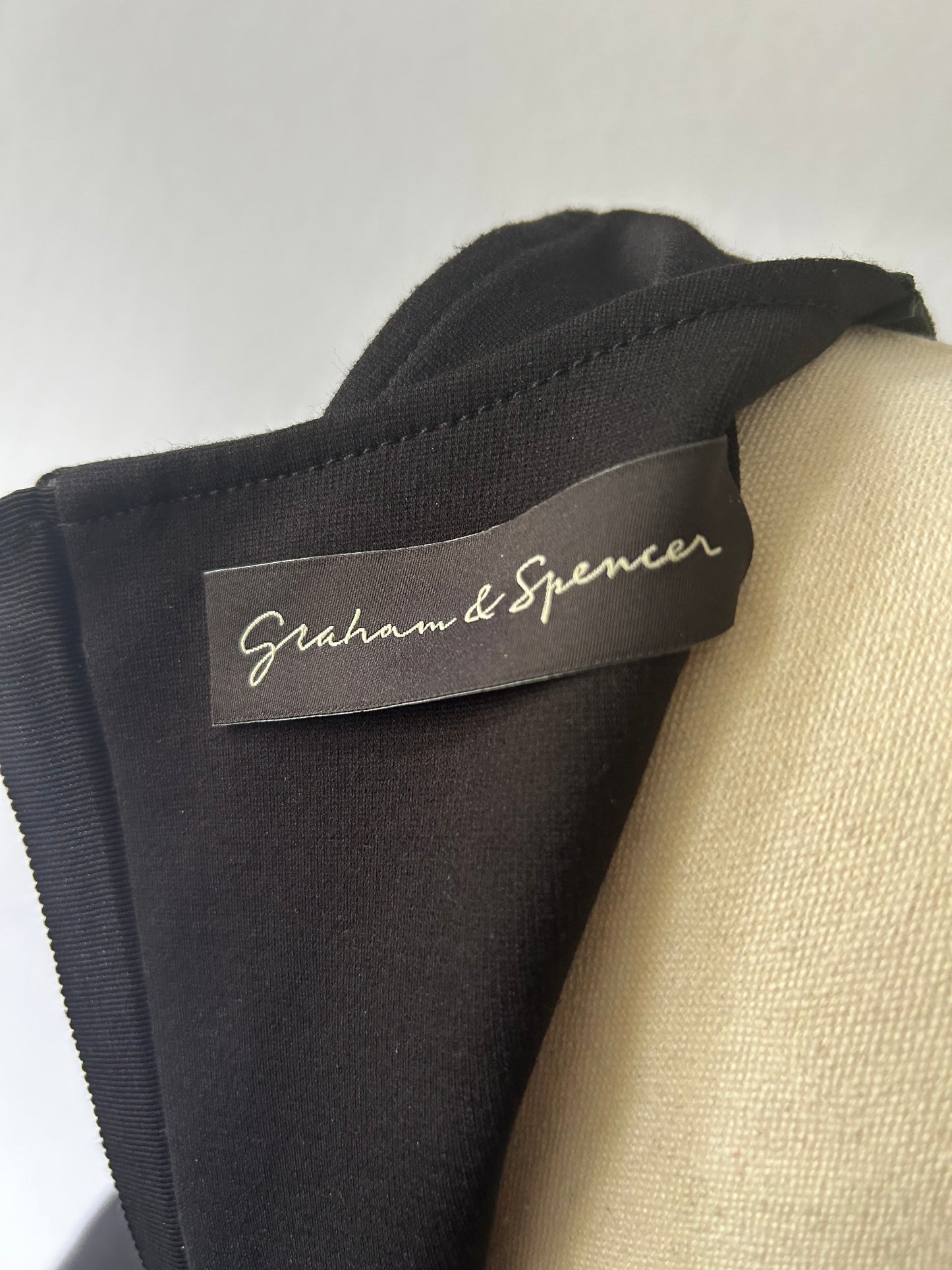 Graham & Spencer Faux-Leather & Studded Panel Dress – Size S