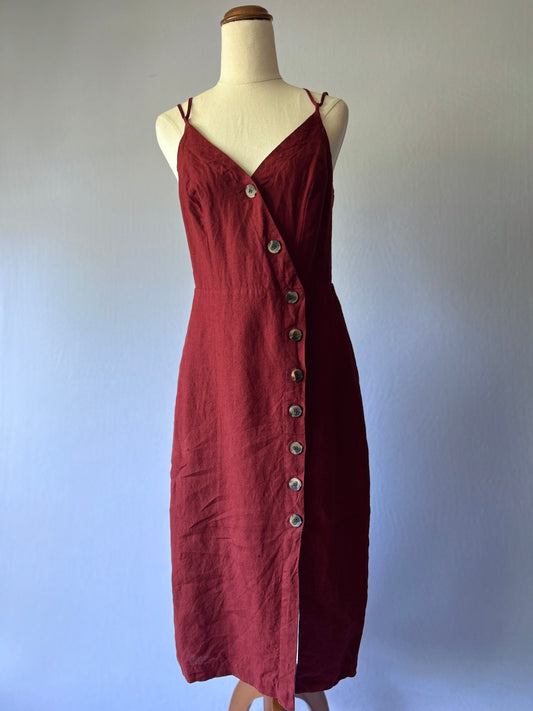 Max Linen Dress – Size 8