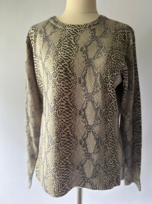 Python Print Sweater – Size M