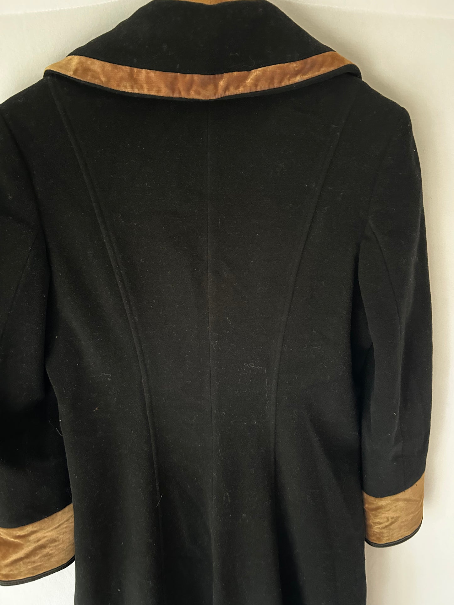 Vintage Didier Parakian French Wool & Cashmere Coat – Size UK 8