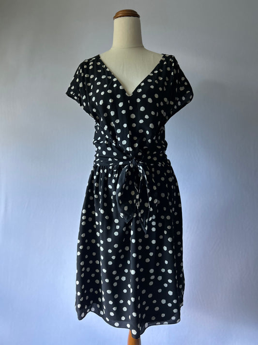 Rebecca Taylor Polka Dot Silk Dress – Size 6