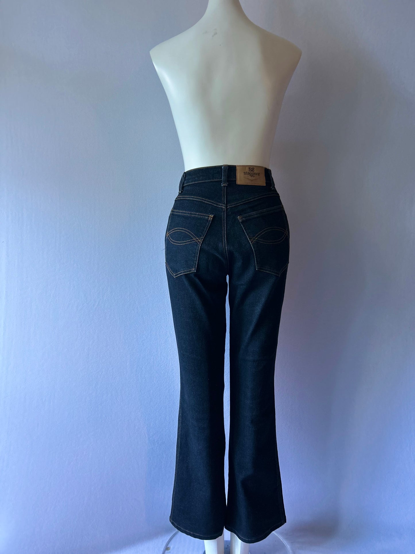 Staggers High-Rise Bootcut Denim Jeans (Made in NZ) - Size 10