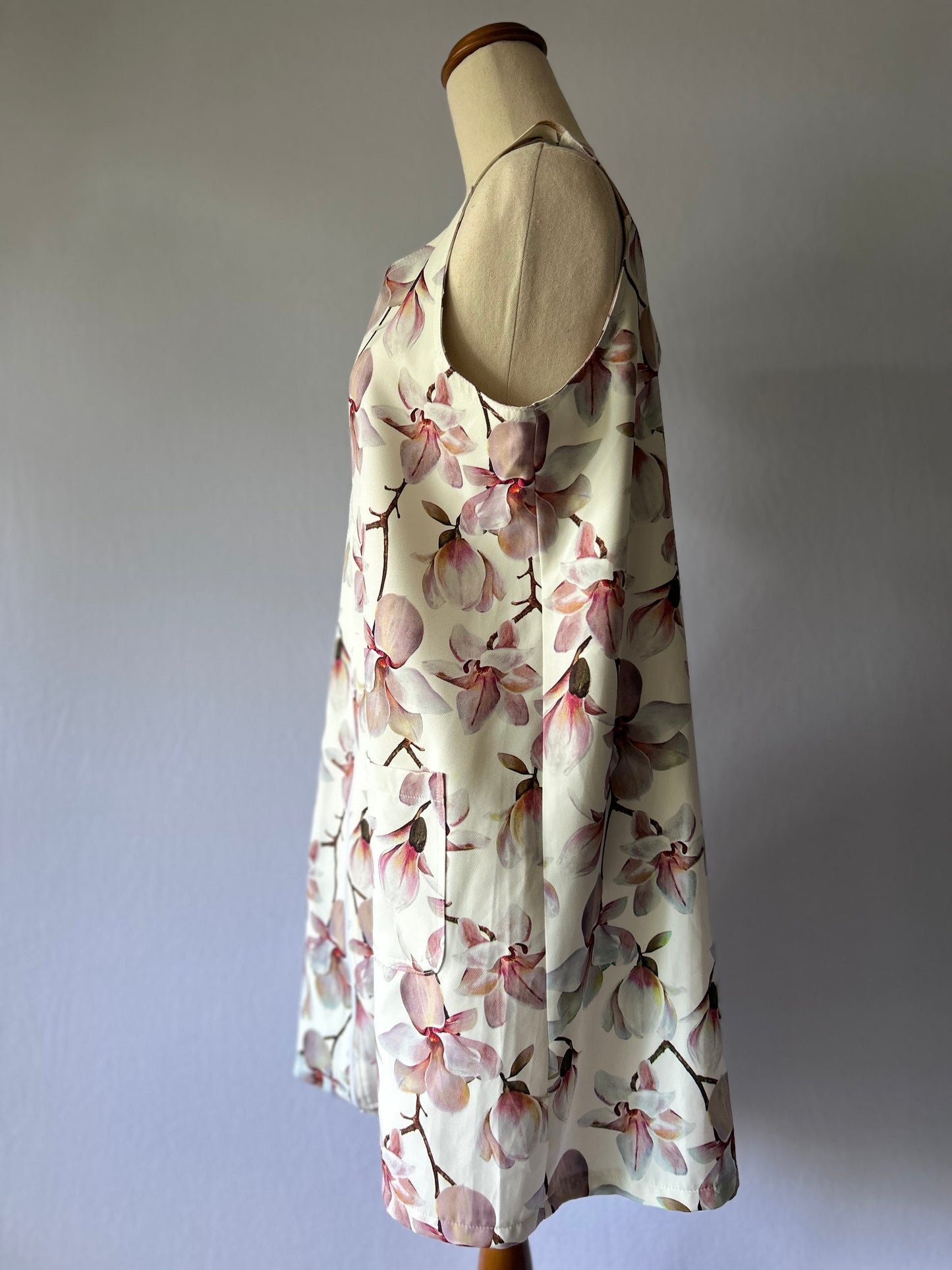 Magnolia Print Pinafore – Size M