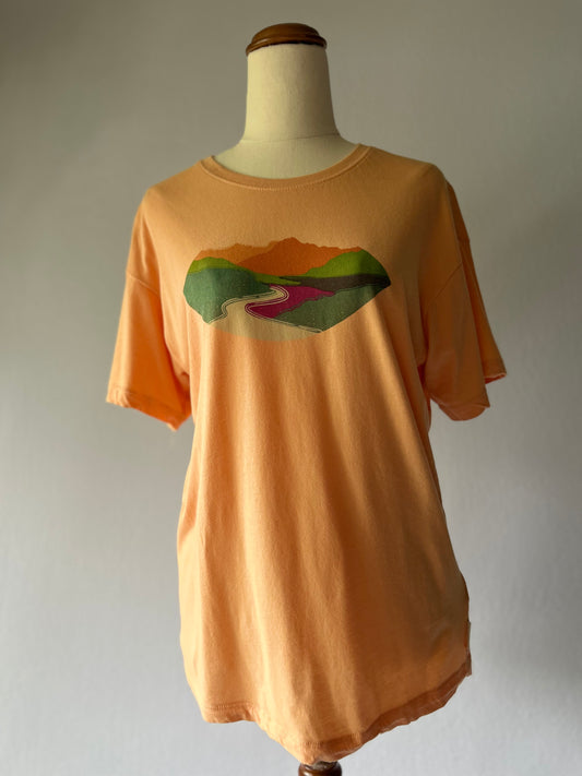 KATHMANDU Baby Look/Fitted Landscape Graphic T-Shirt