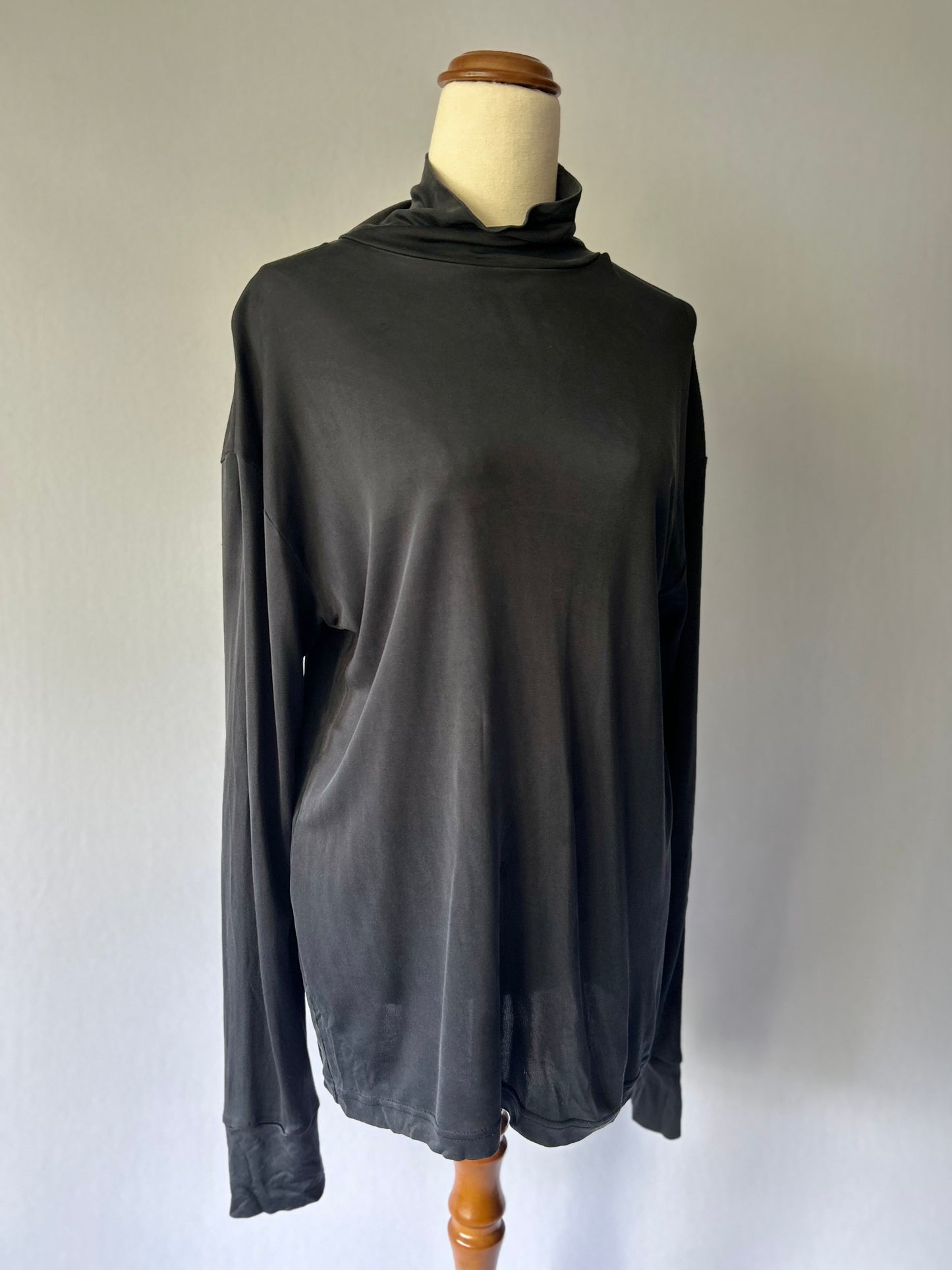 Vintage Nature NZ 100% Silk Turtleneck – Size M