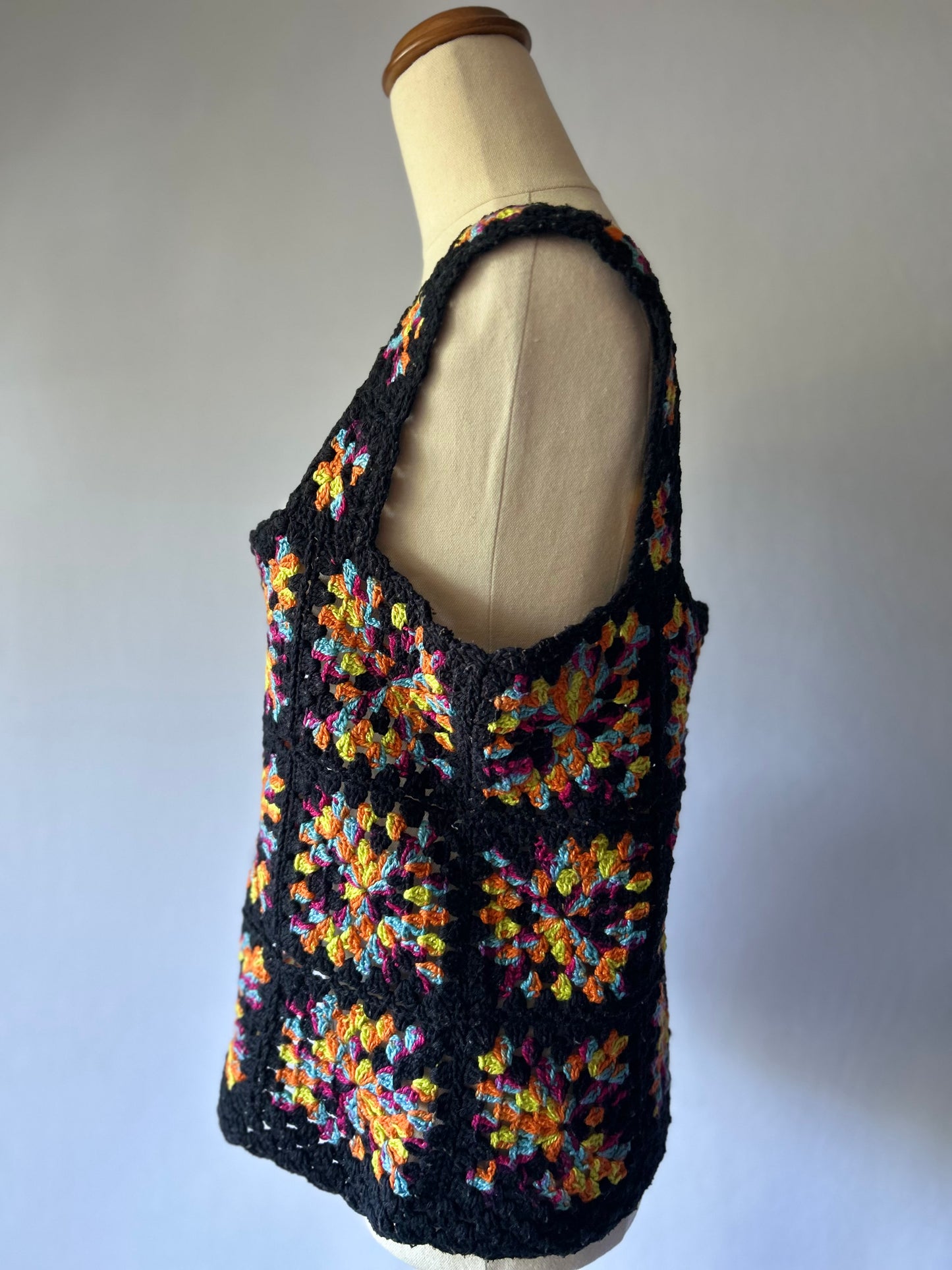 Handmade Crochet Tank Top – Size M/L