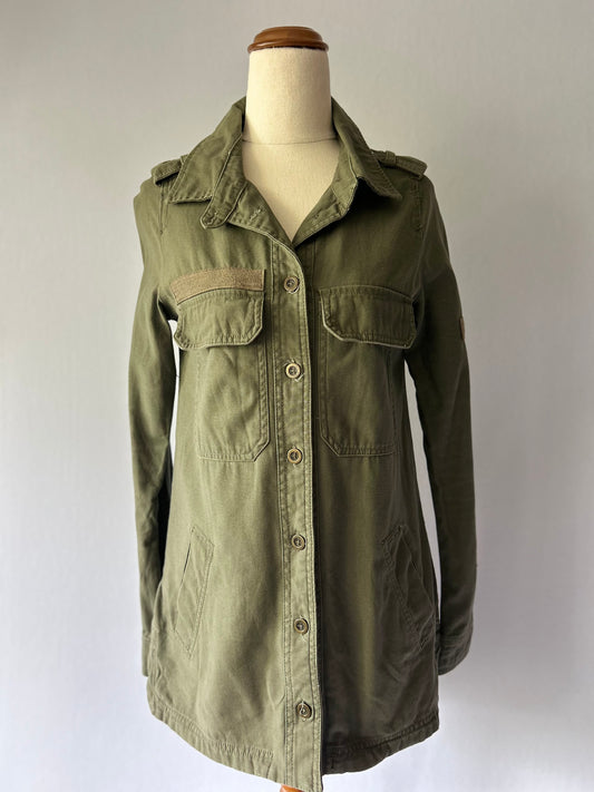 Cotton On Military Style Utility Jacket – Size 8
