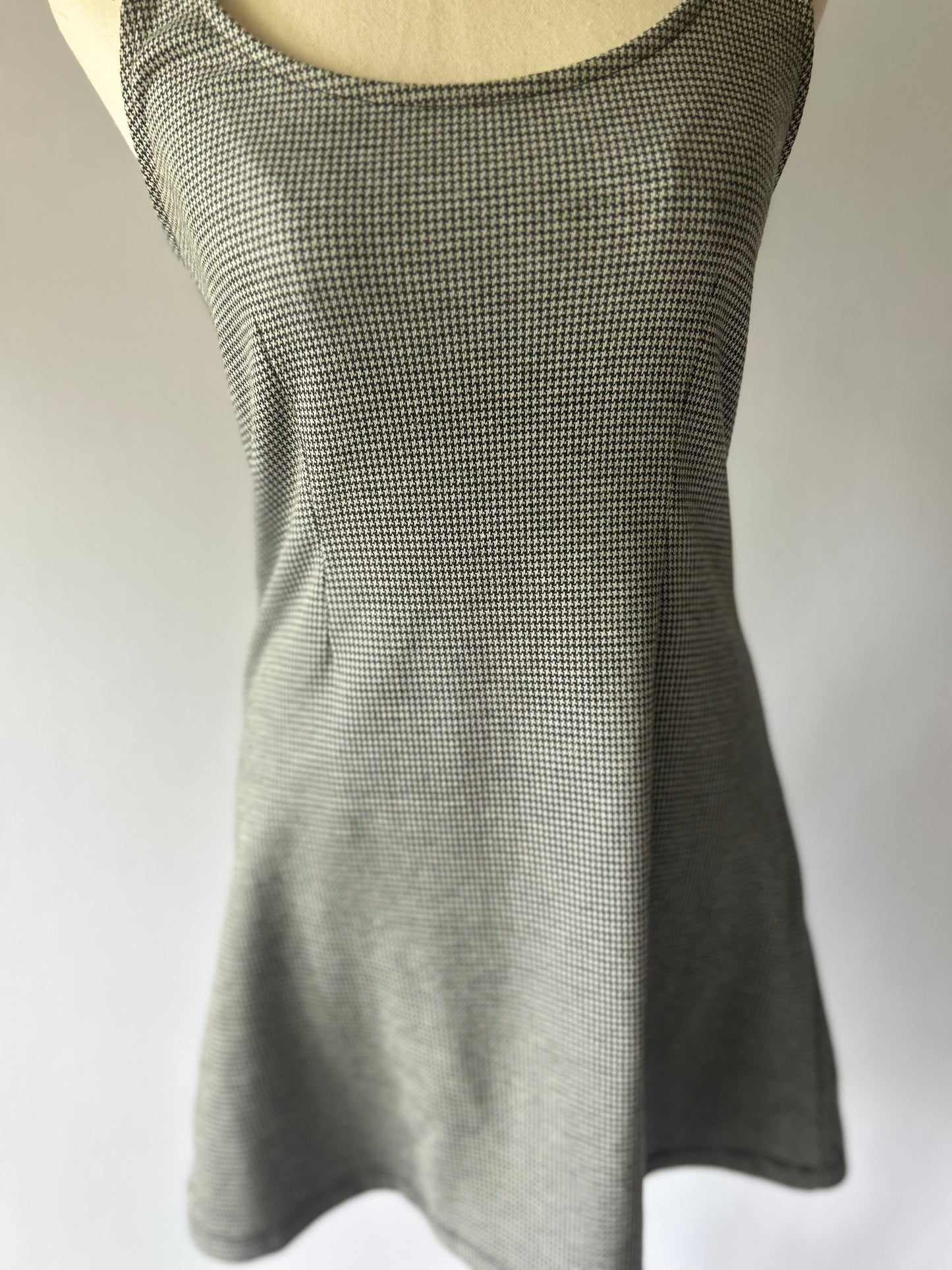 Mini Houndstooth Dress – Size Small