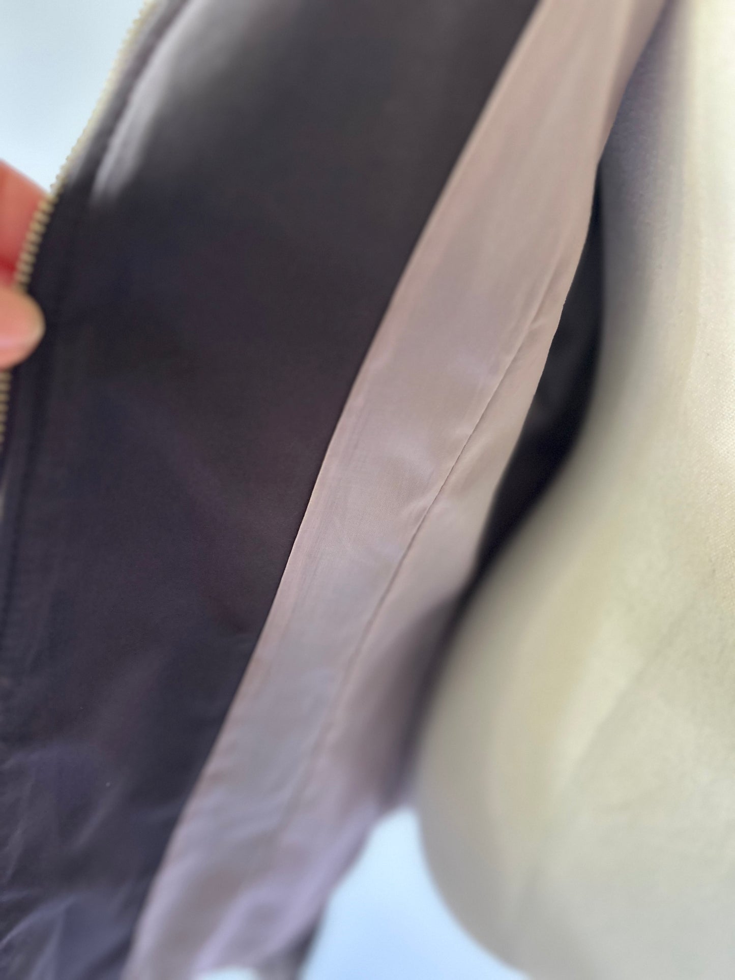 Classic Brown Lightweight Windbreaker – Size L