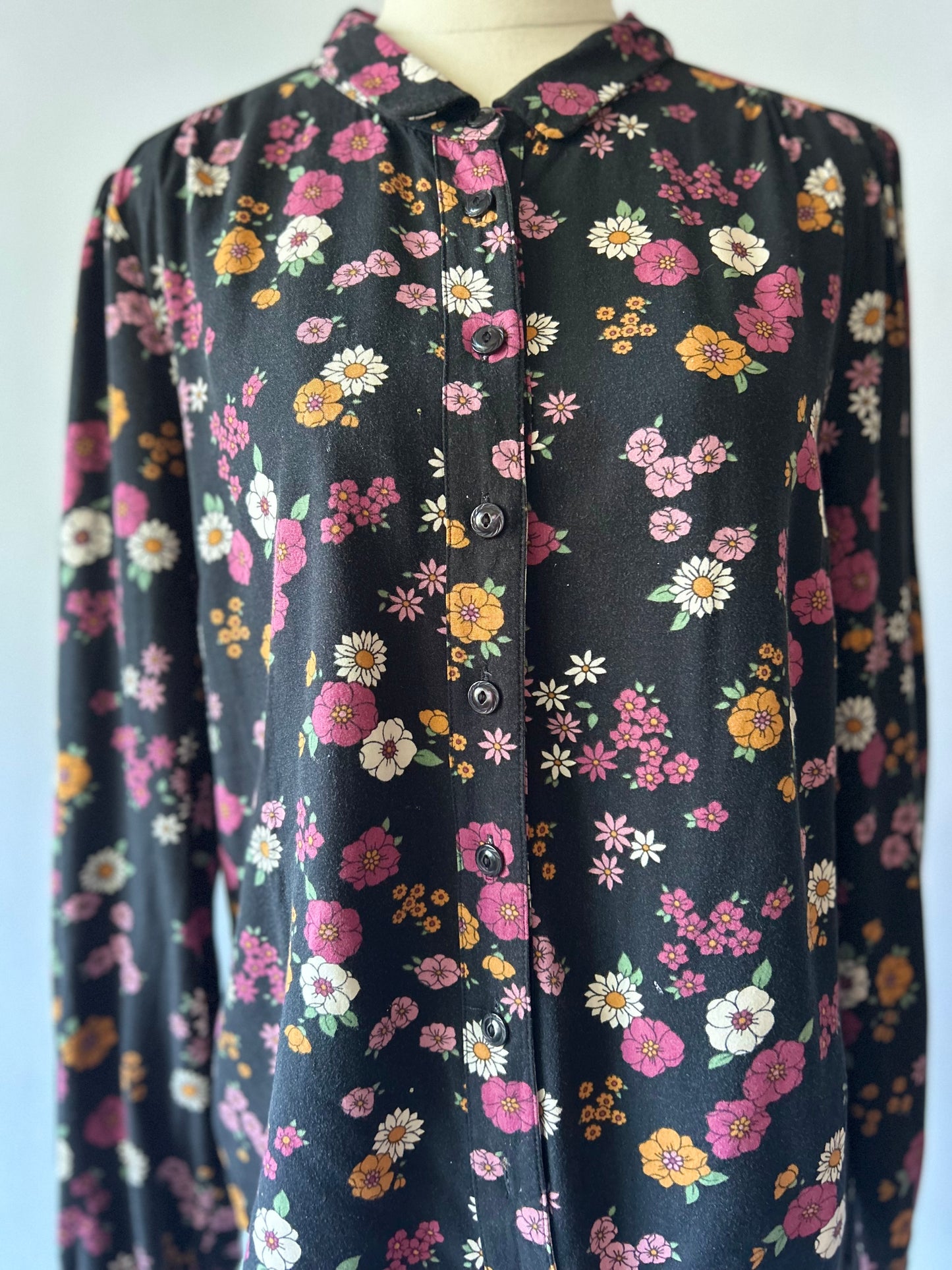 Princess Highway Botanical Floral Long Sleeve Shirt - Size 10