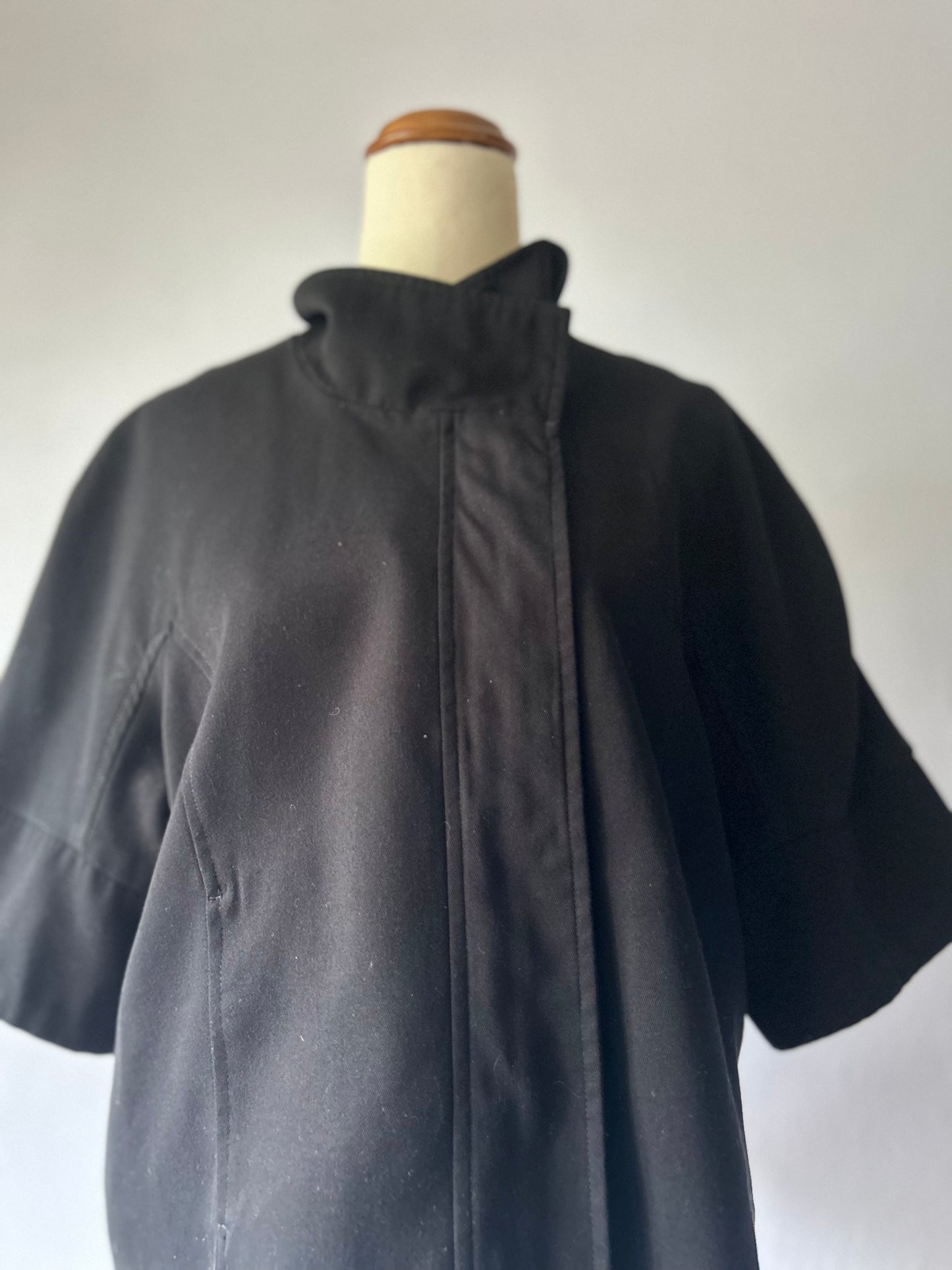Black Cropped Jacket – Size 12