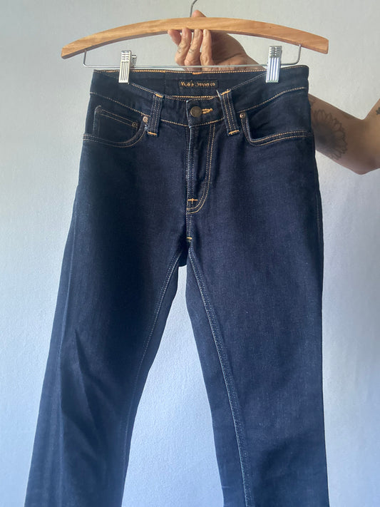 Nudie Jeans Co Raw Organic Slim Straight Jeans - W26 L30 (NZ 8)