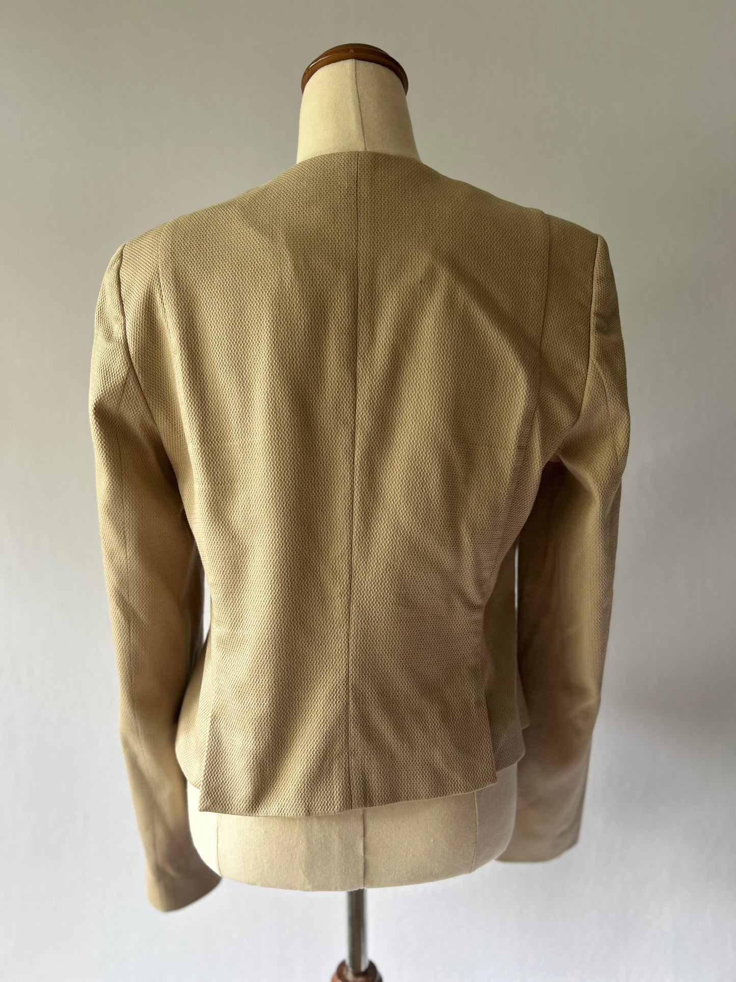 Hugo Boss Structured Honeycomb-Texture Blazer – Size UK 8