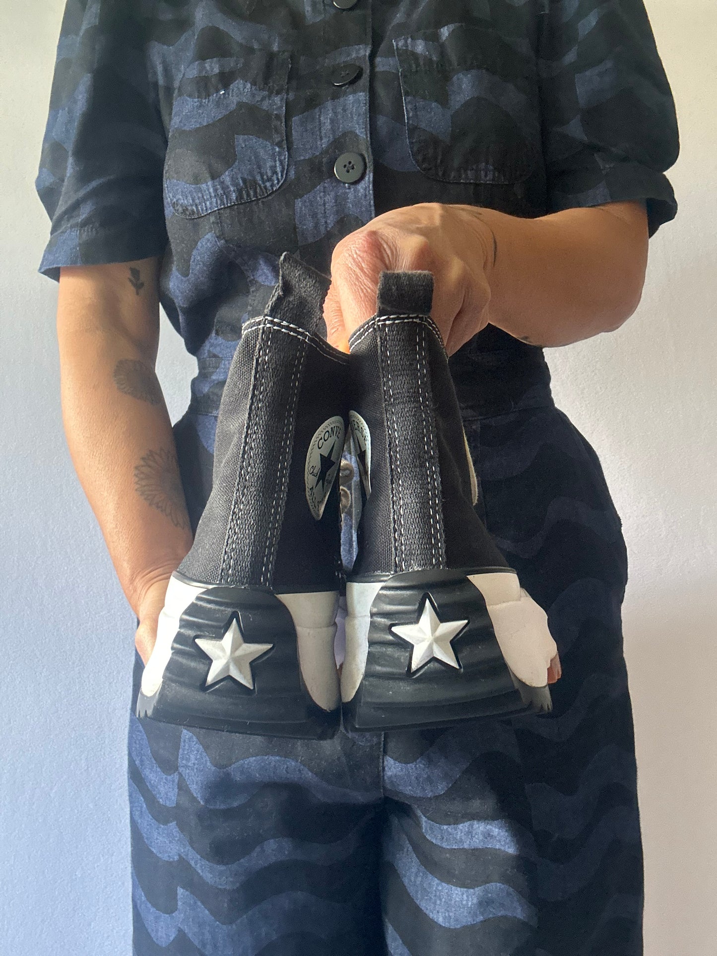 Converse Black Run Star Hike Trainers – UK 5.5 / EUR 38.5 / Men’s 6 / Women’s 7.5