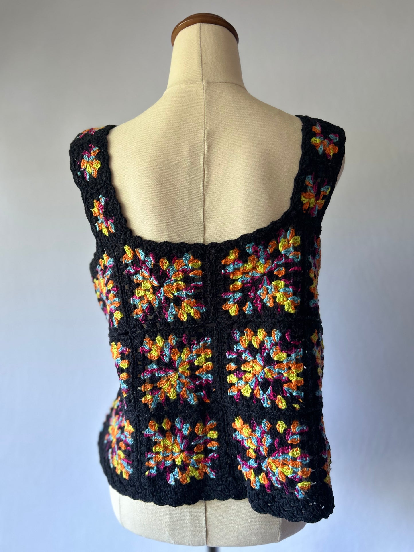 Handmade Crochet Tank Top – Size M/L