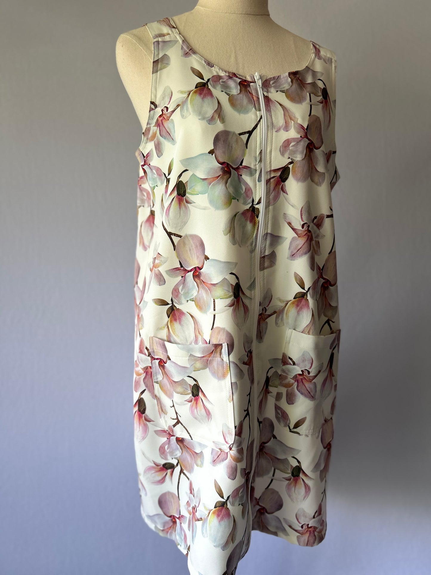 Magnolia Print Pinafore – Size M