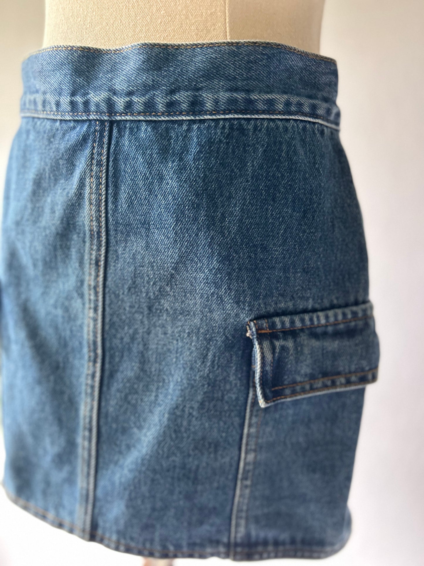 Glassons Mini Denim Skirt – Size 6