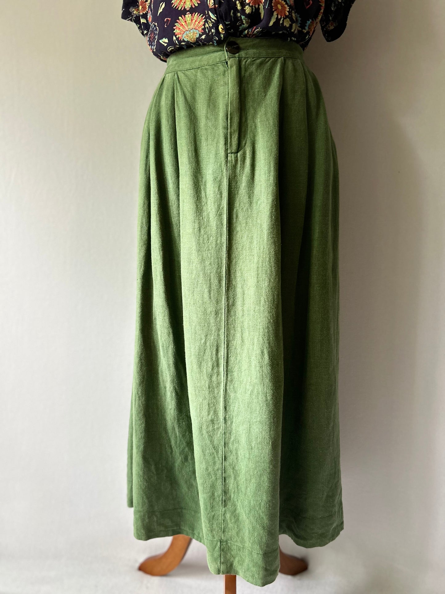 Gorman 100% Linen Maxi Skirt – Size 10