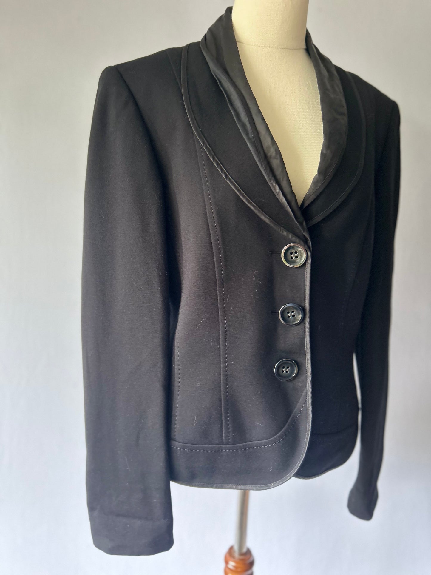 Gerry Weber Black Tailored Blazer – Size 38
