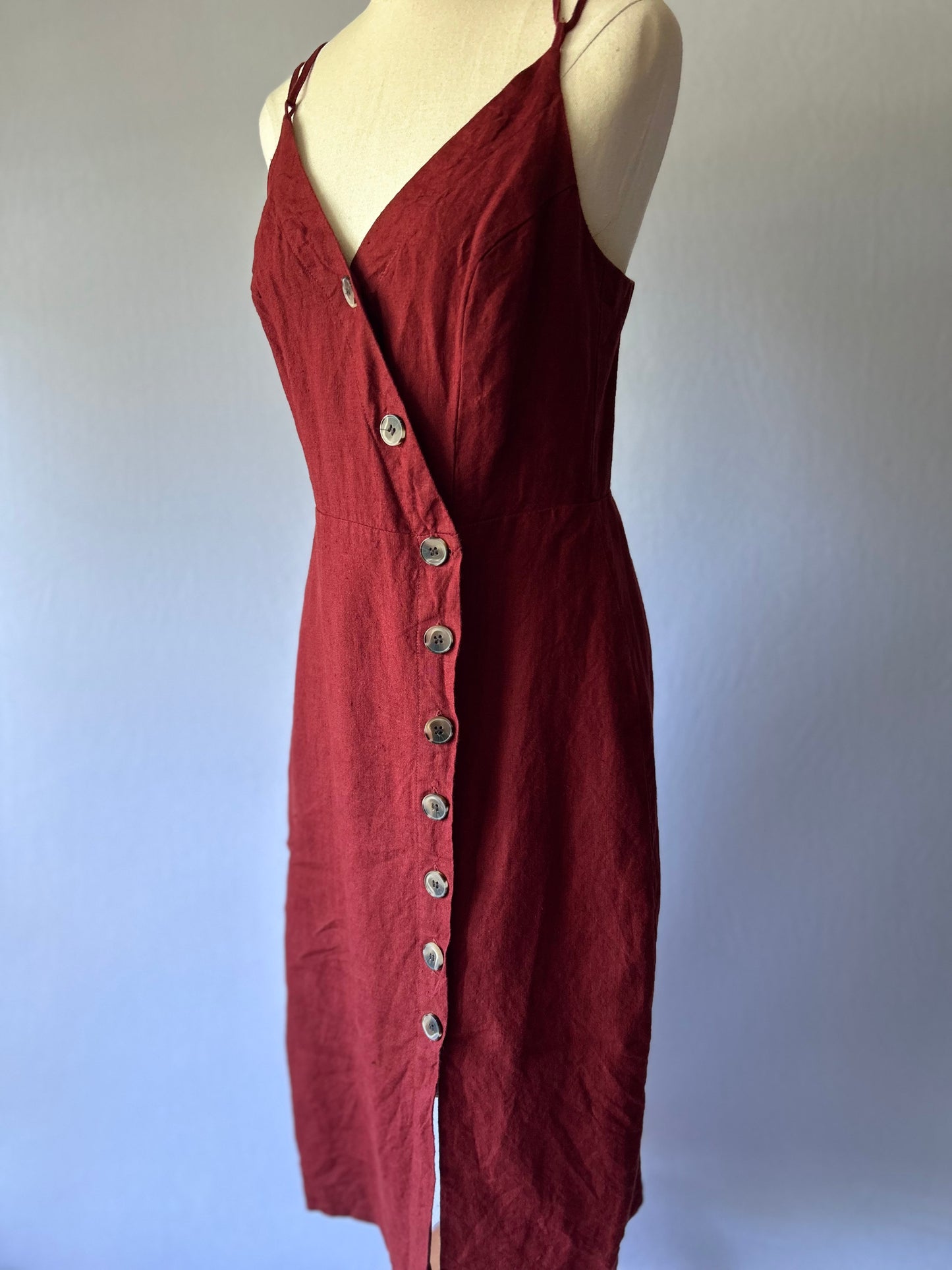 Max Linen Dress – Size 8