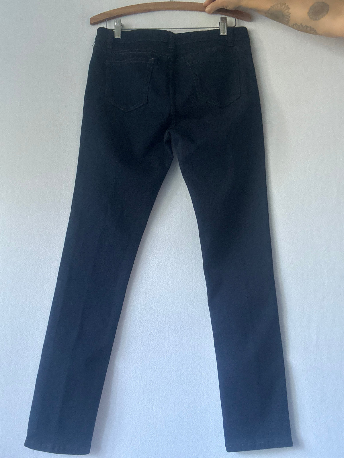 Denim Republic Dark Indigo Stretch Slim Straight Jeans - Size 14