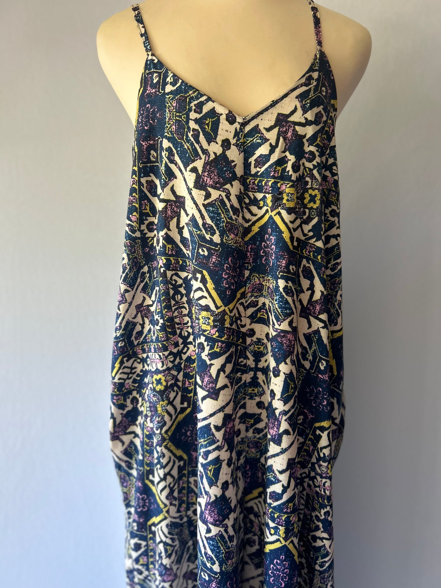 Boho Print Jumpsuit – Size L