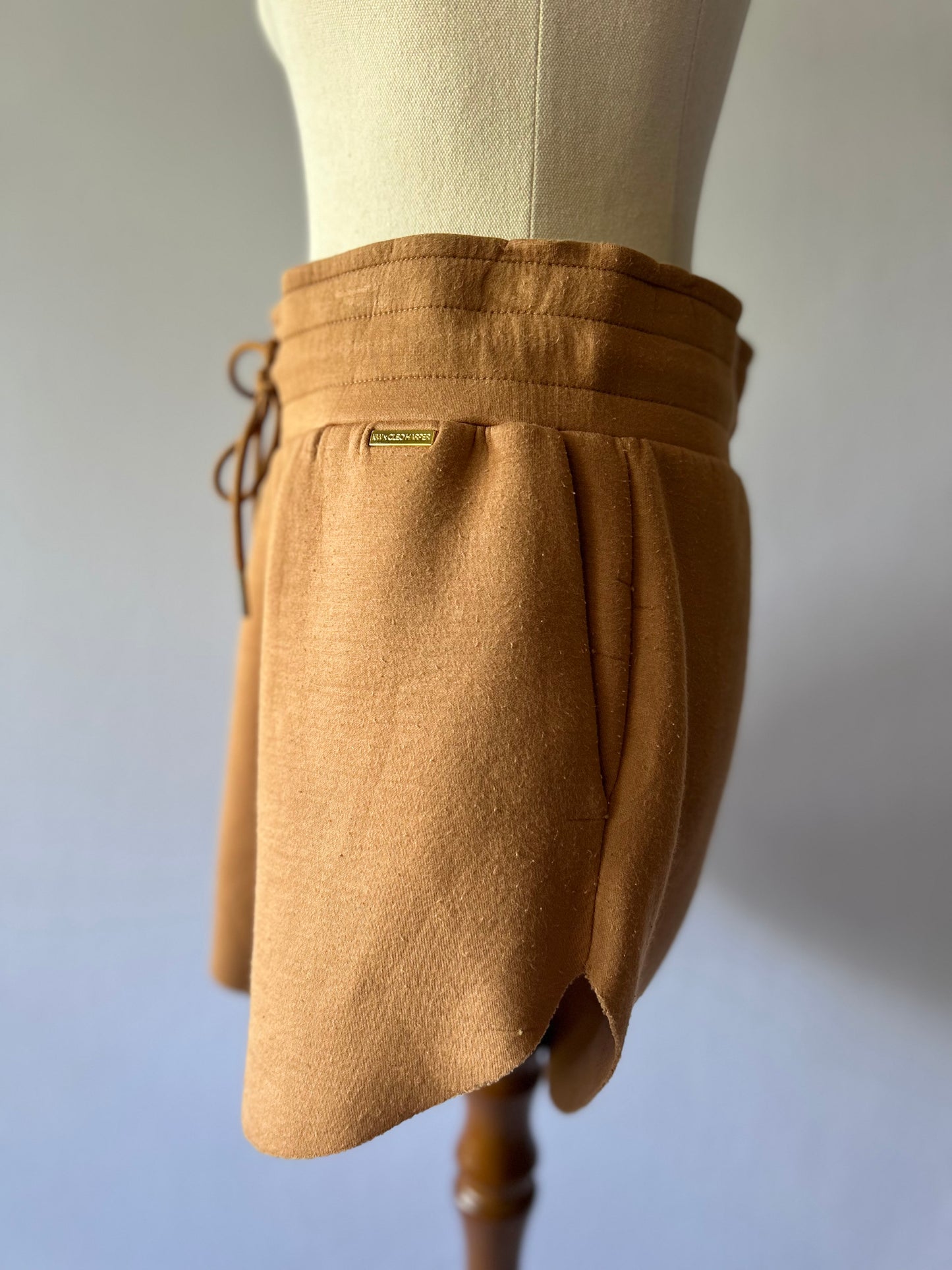 Cleo Harper Drawstring Active Shorts - XS (Rayon Blend)