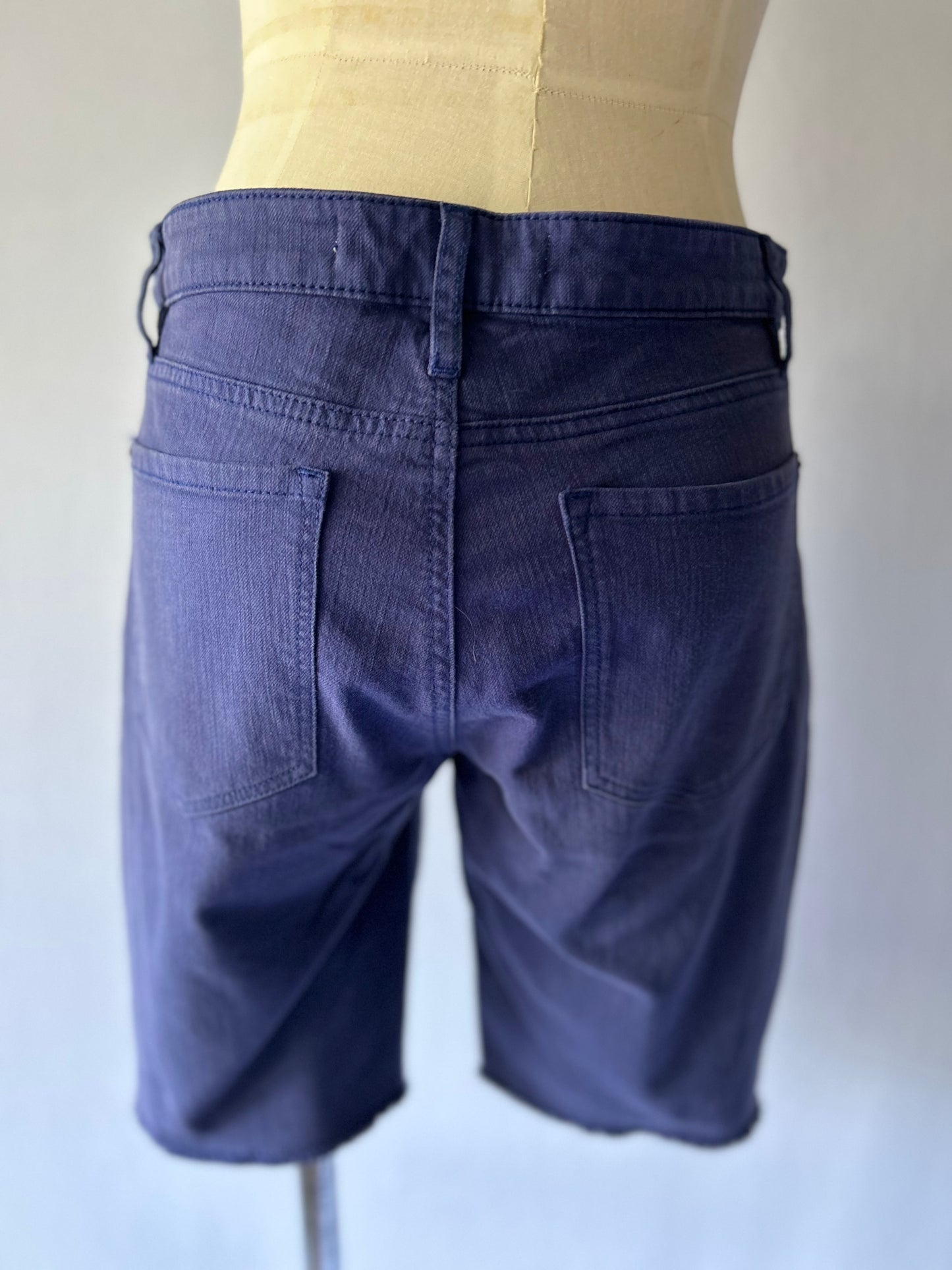 Country Road Skinny Bermuda Shorts – Blue, Size 10