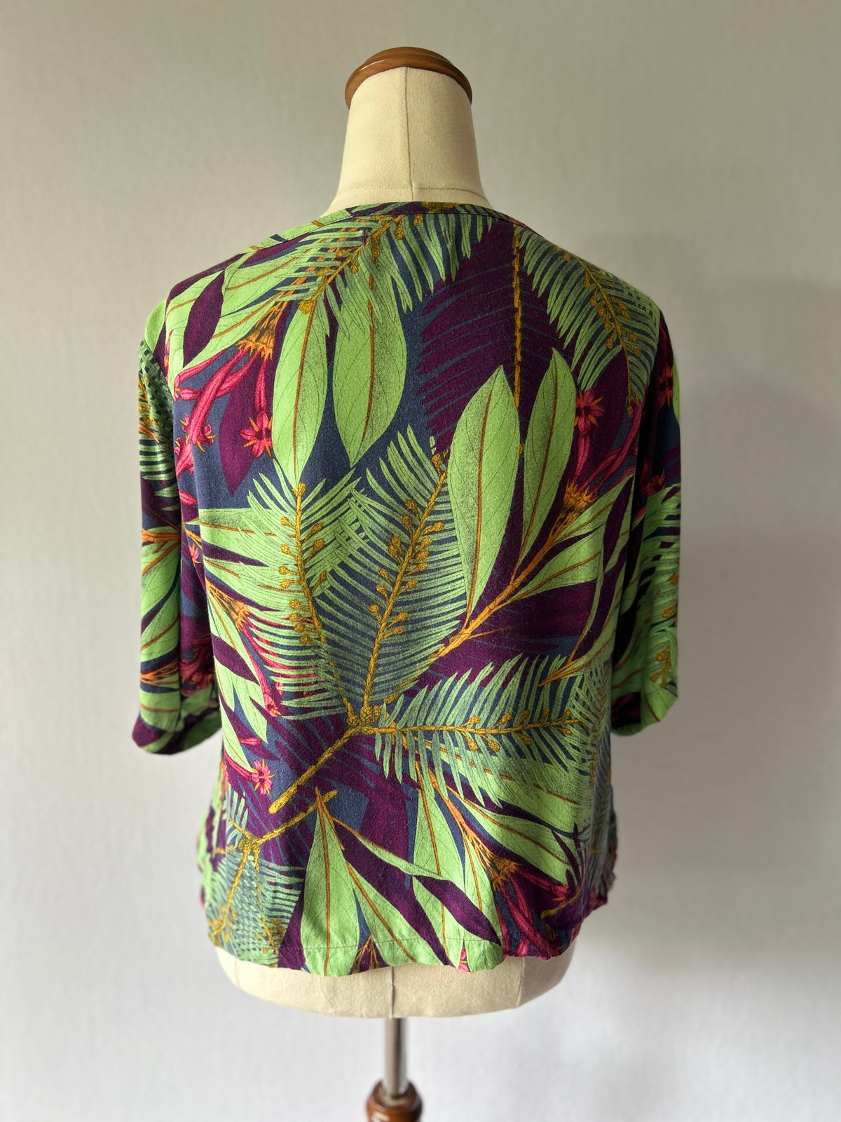 Hering Botanical Print Viscose Top – Size S