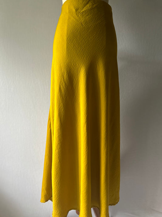 Maxi Skirt – Golden Palms Print (XXL, New with Tag)