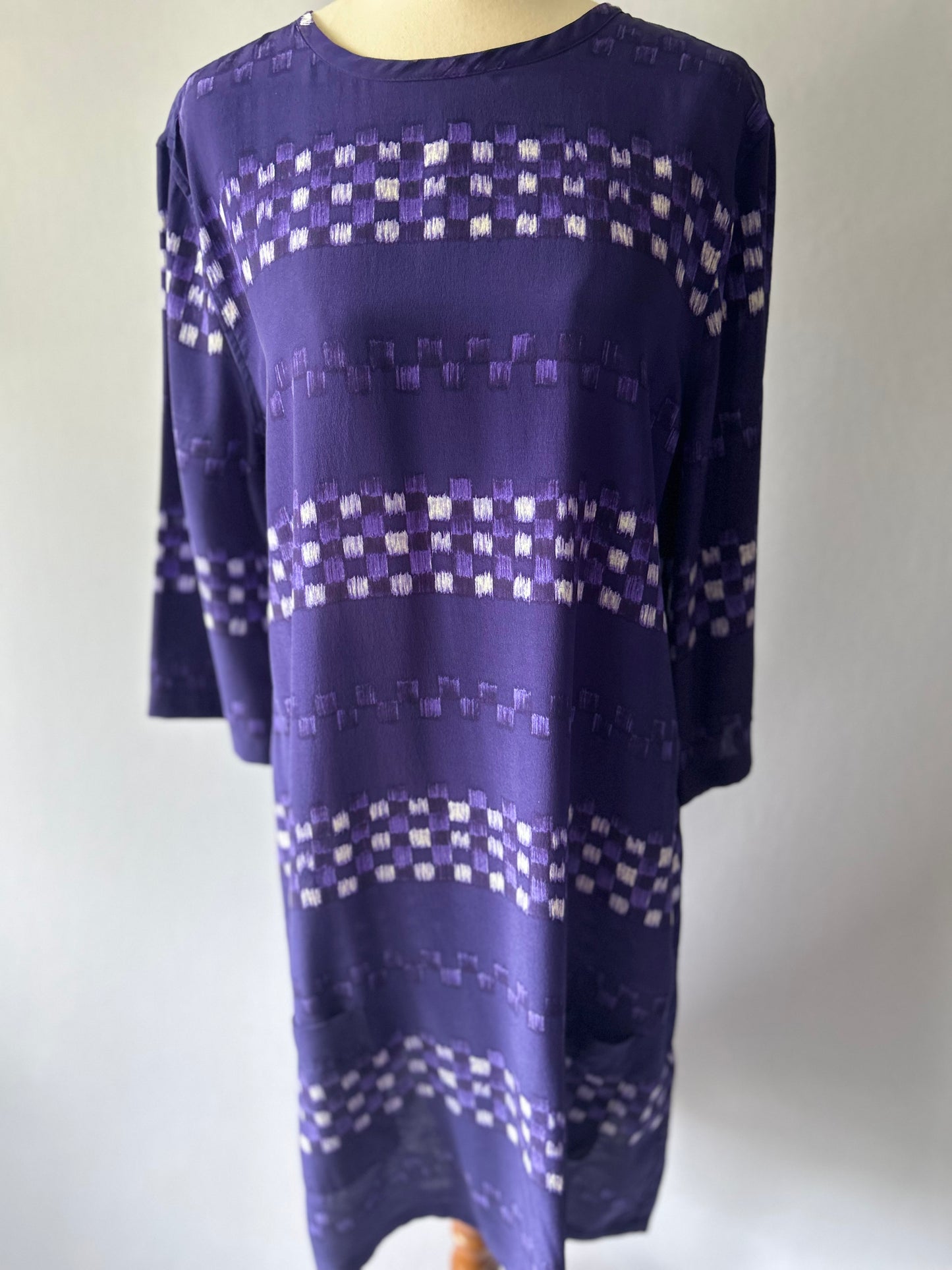 Equipment Signature 100% Silk Shift Dress – Size M
