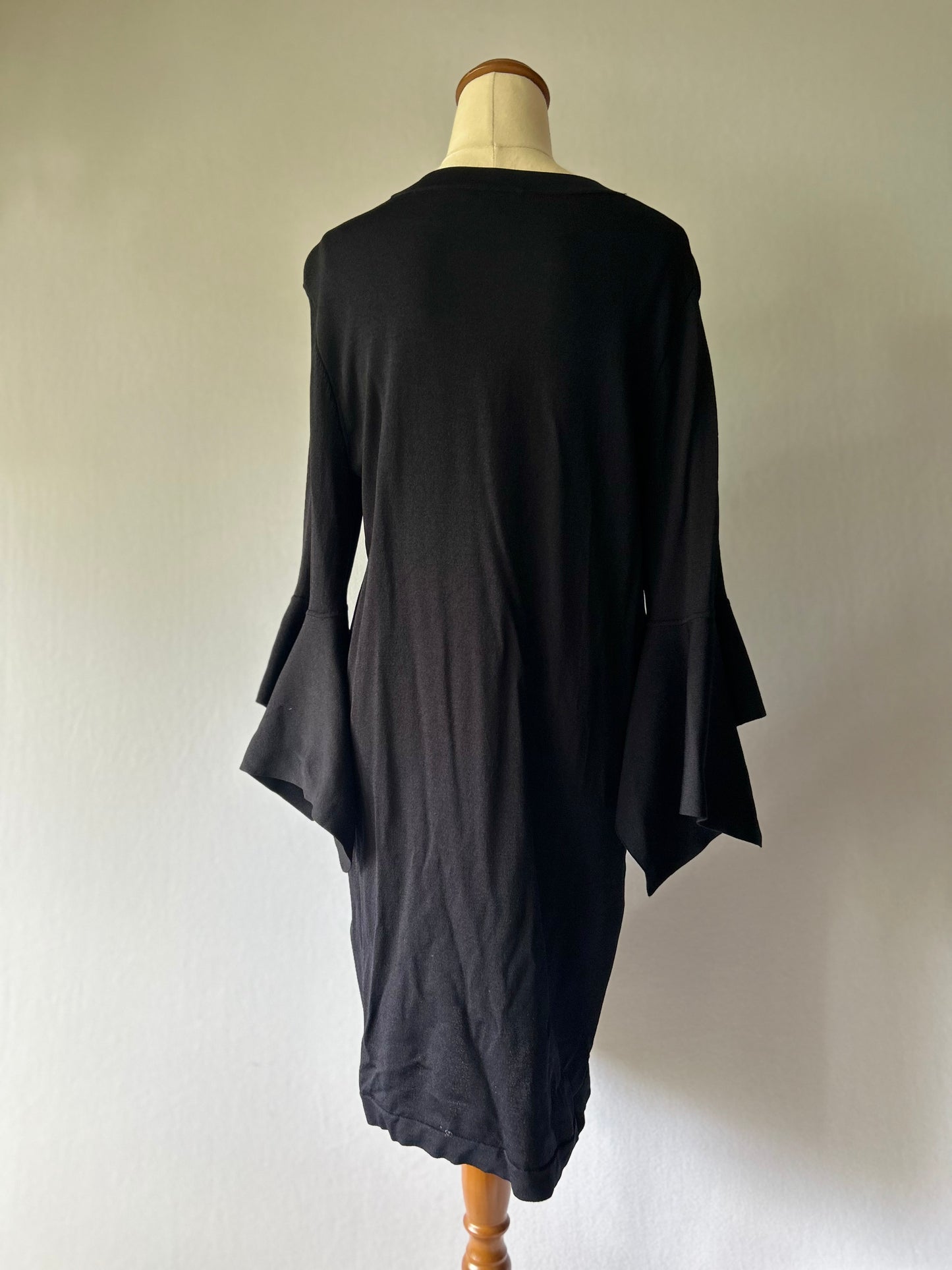 COS Flared Sleeve Viscose Shift Dress – Size M