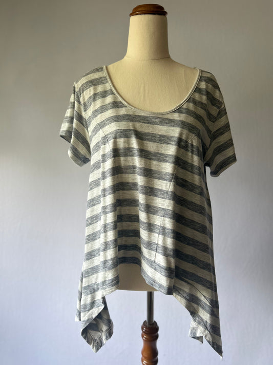 All About Eve Striped Top – Size 14 | Viscose |