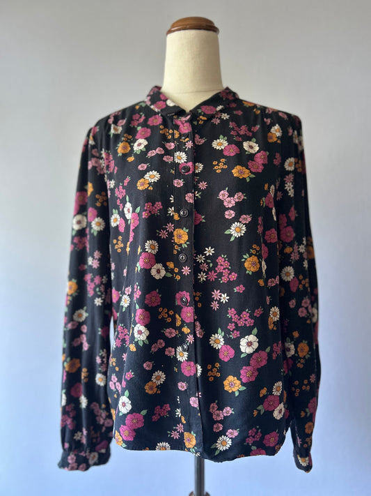 Princess Highway Botanical Floral Long Sleeve Shirt - Size 10