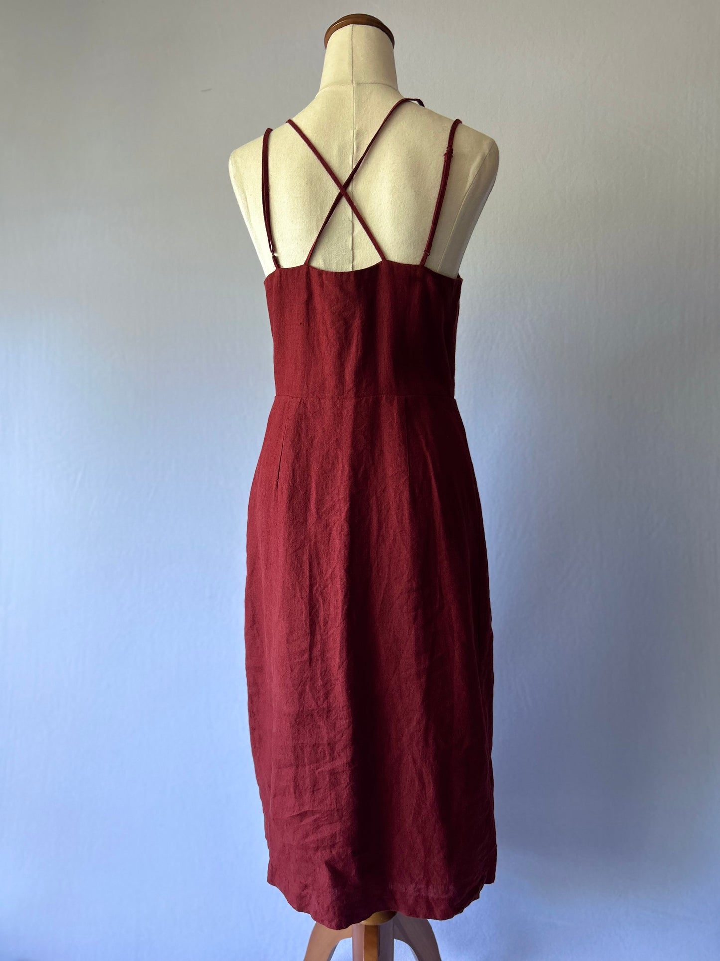 Max Linen Dress – Size 8