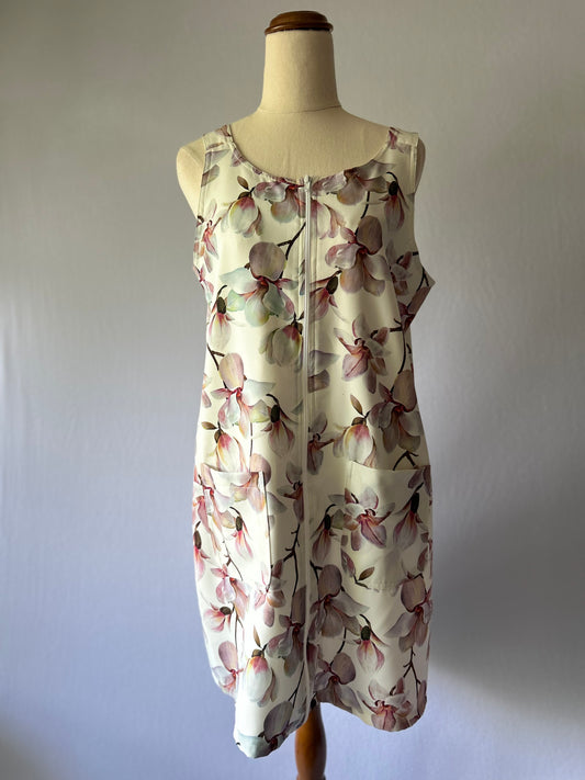 Magnolia Print Pinafore – Size M