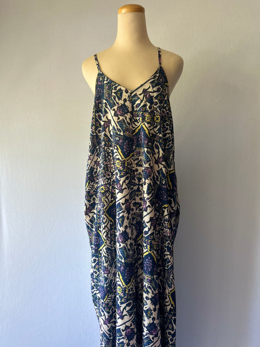 Boho Print Jumpsuit – Size L