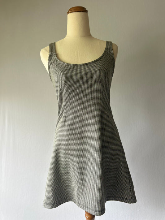 Mini Houndstooth Dress – Size Small