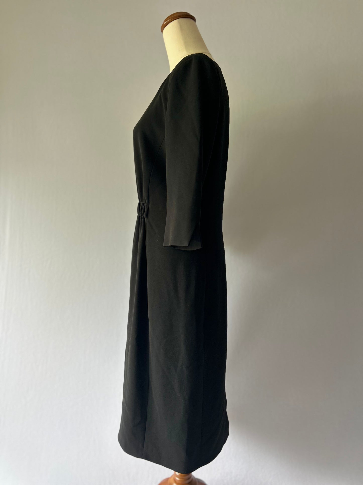 Moschino Black Tailored Pencil Dress - USA 8 / GB 10