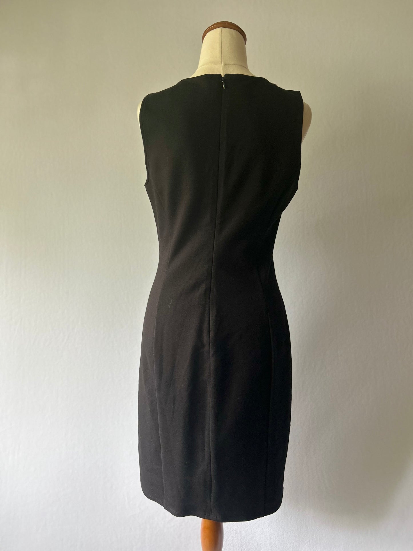 Graham & Spencer Faux-Leather & Studded Panel Dress – Size S