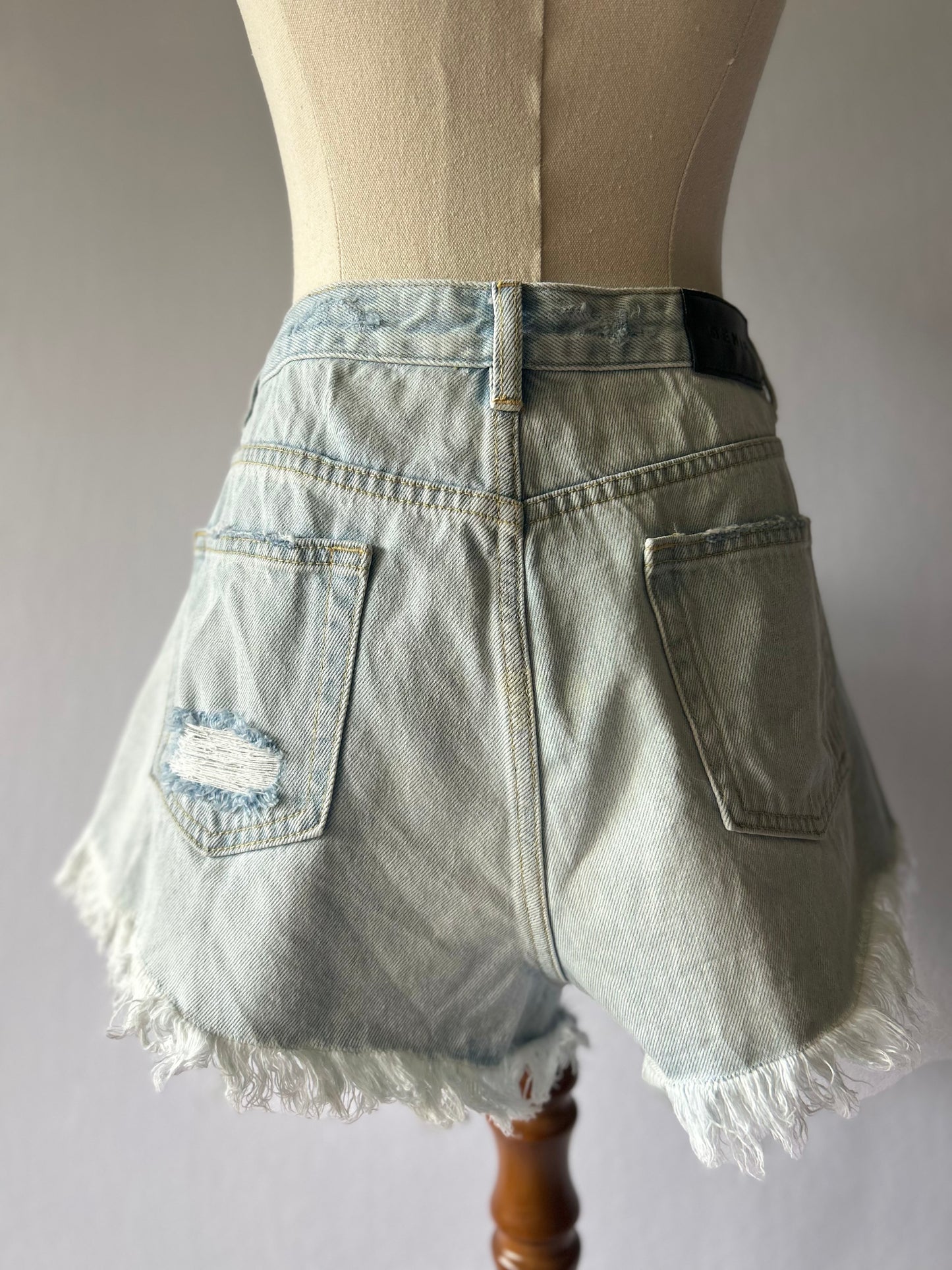 Denim Shorts Size 12 – 50% Cotton, 50% Recycled Cotton
